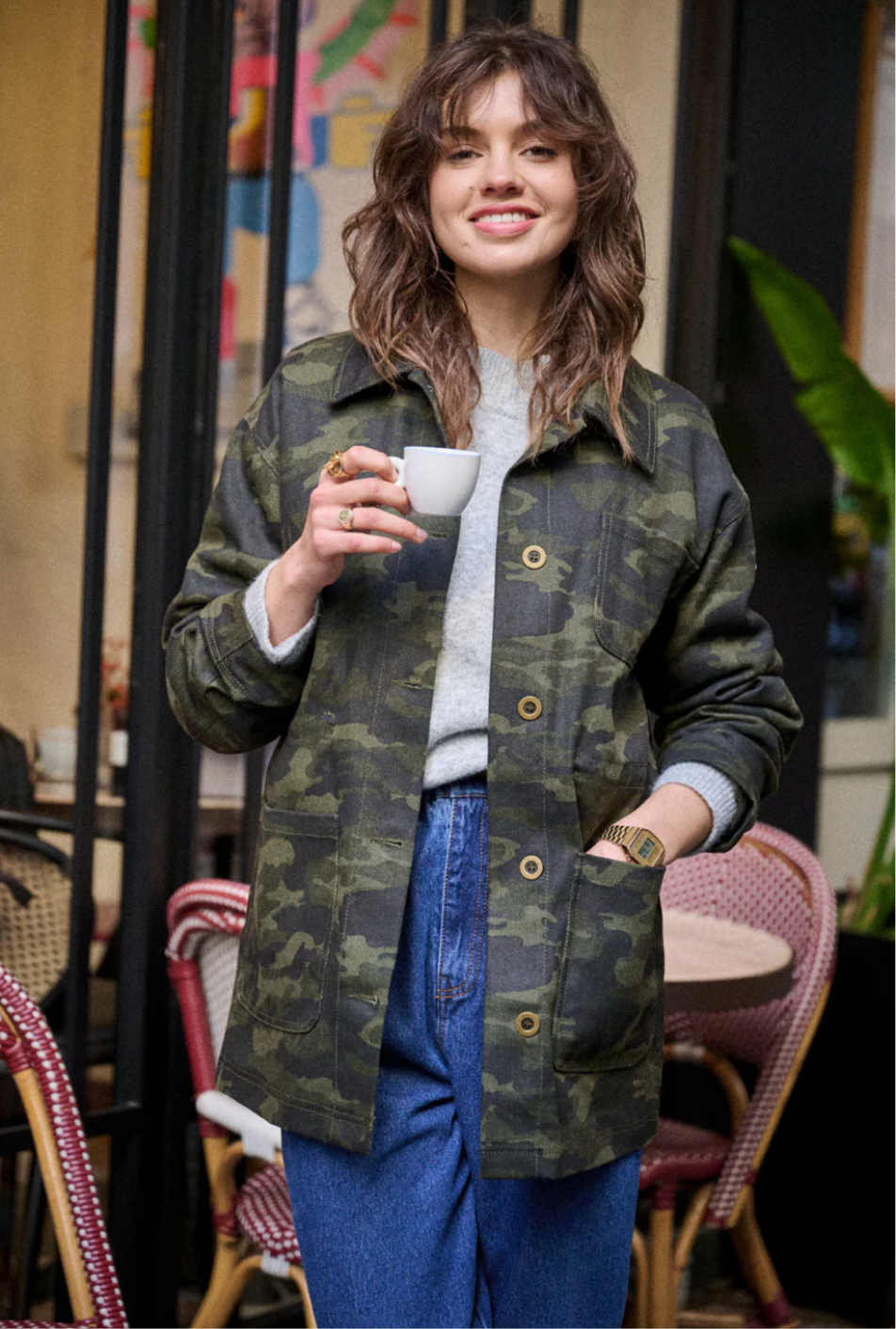 Veste vania - camouflage