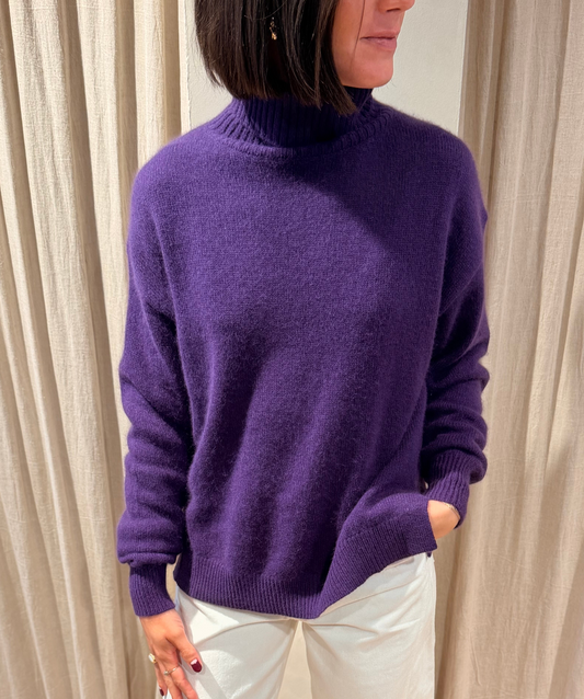 Jumper Greeley - aubergine