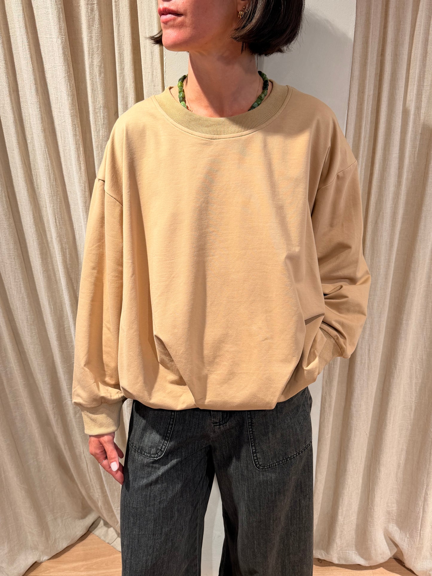 T-shirt thelka beige