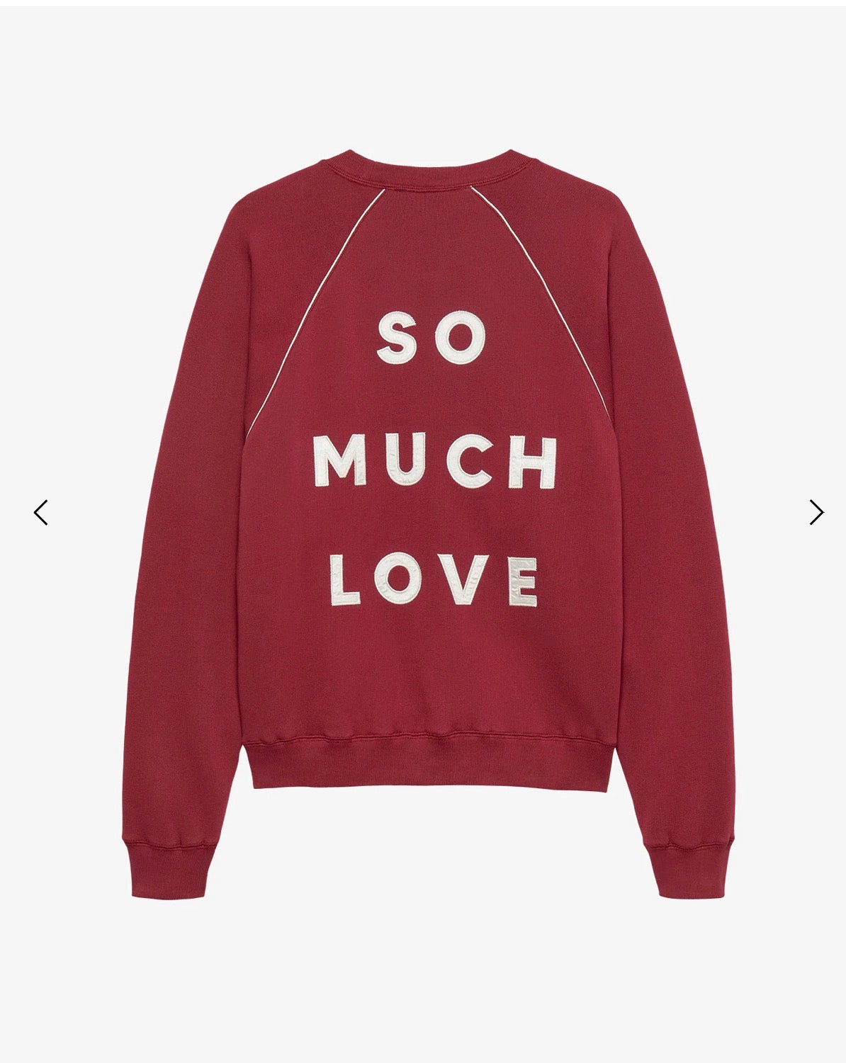 Graphic sweater with piping
