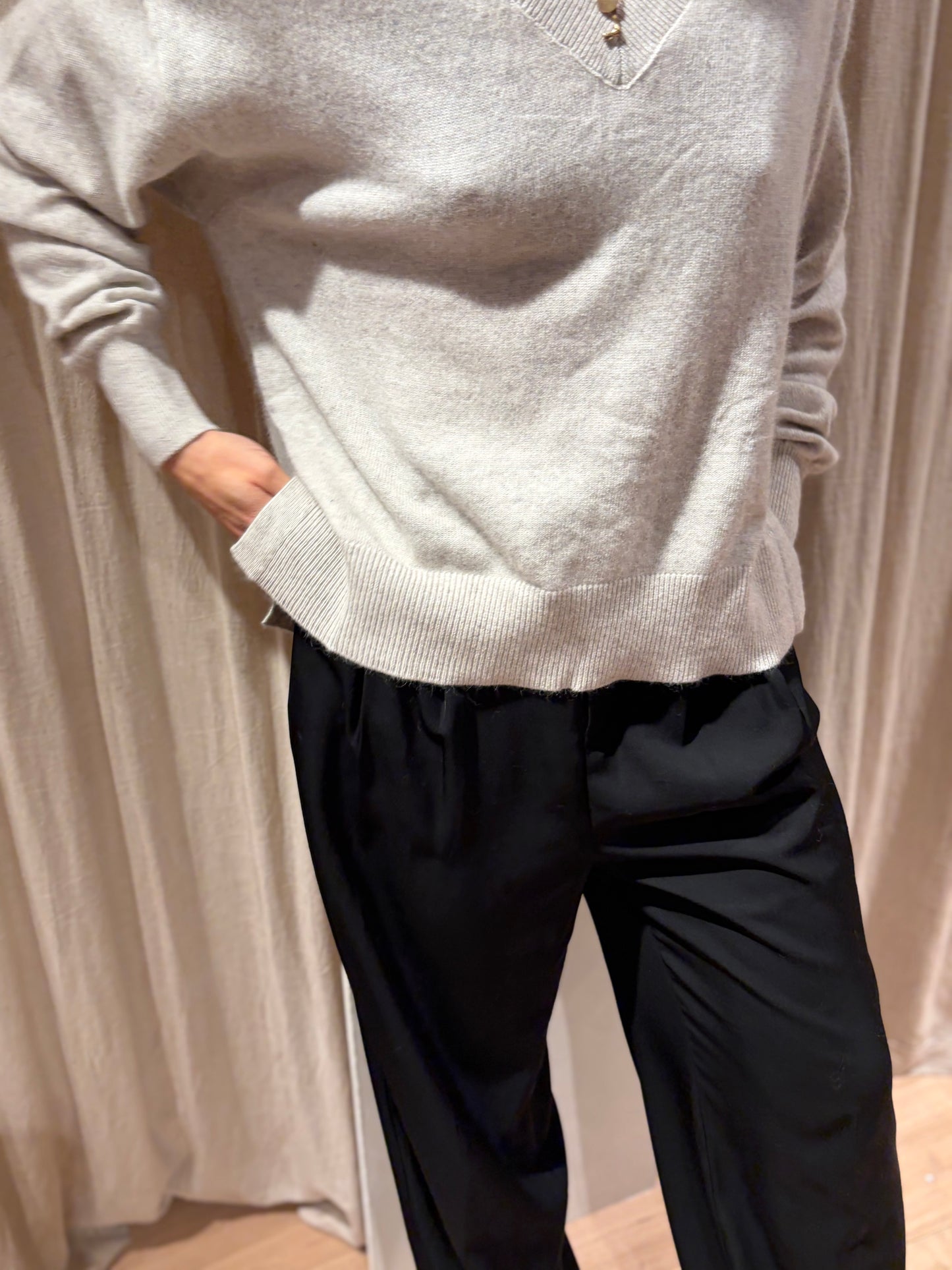 Jumper Boulder - motted beige