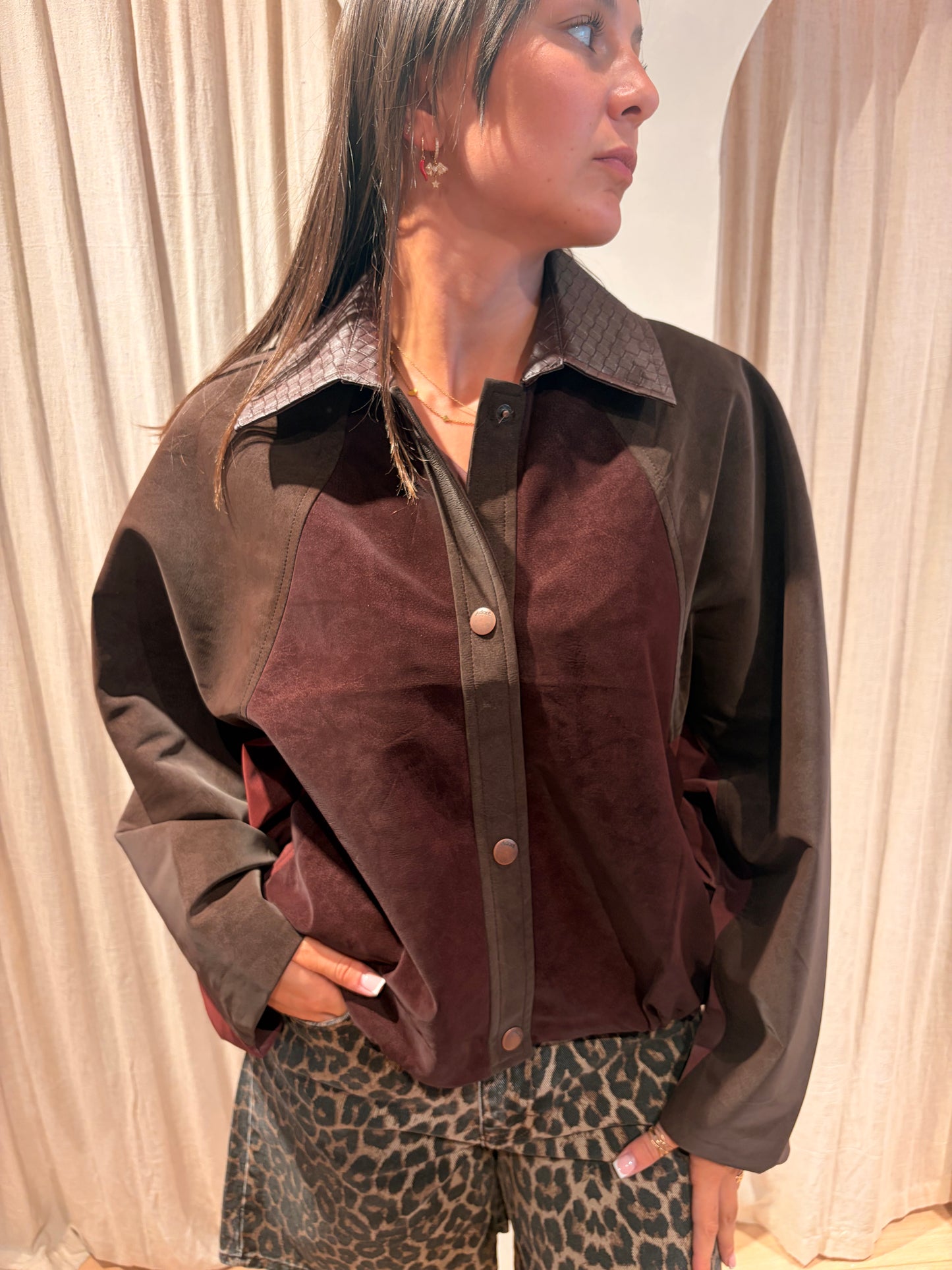 Léandro purple veste