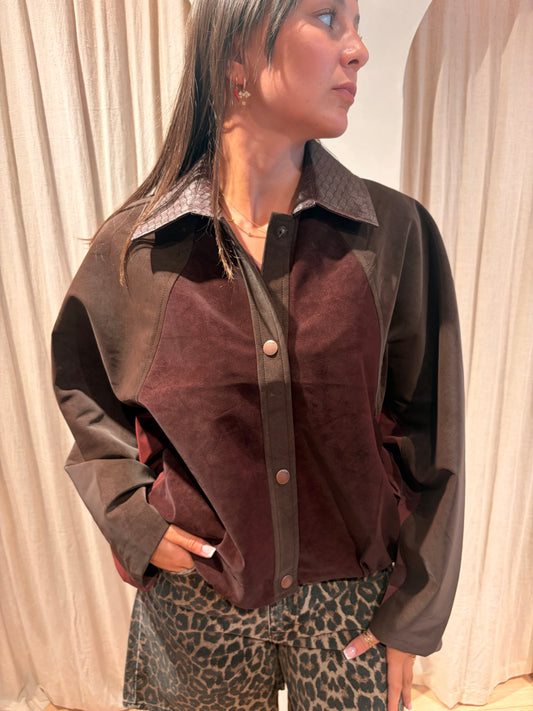 Léandro purple veste