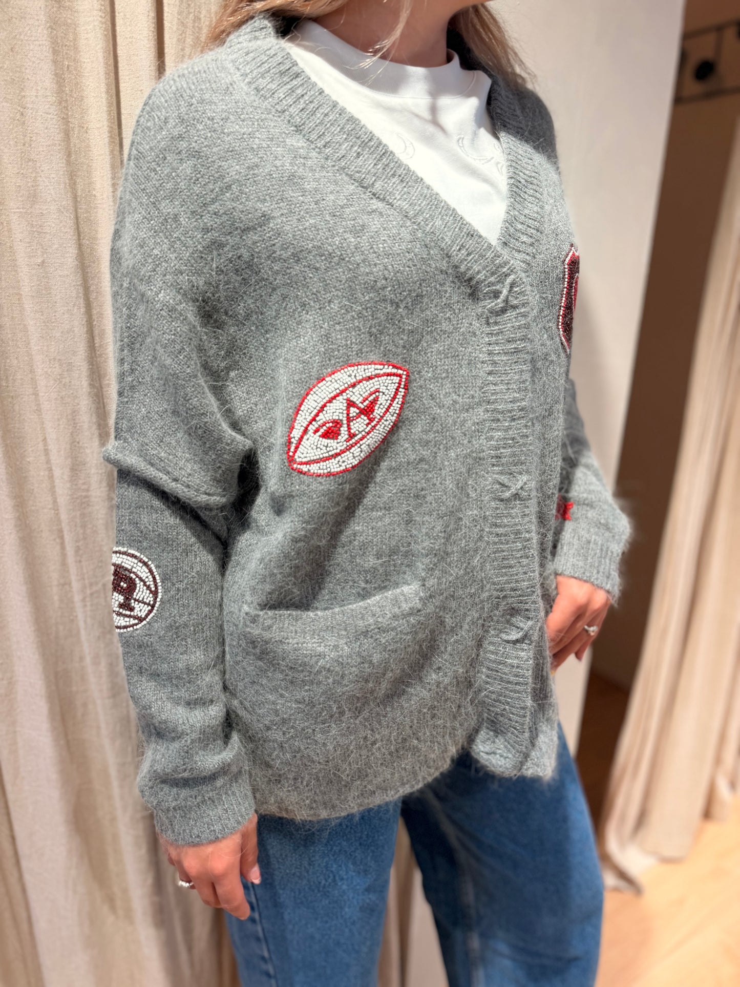 Pull-over Oslo gris chiné