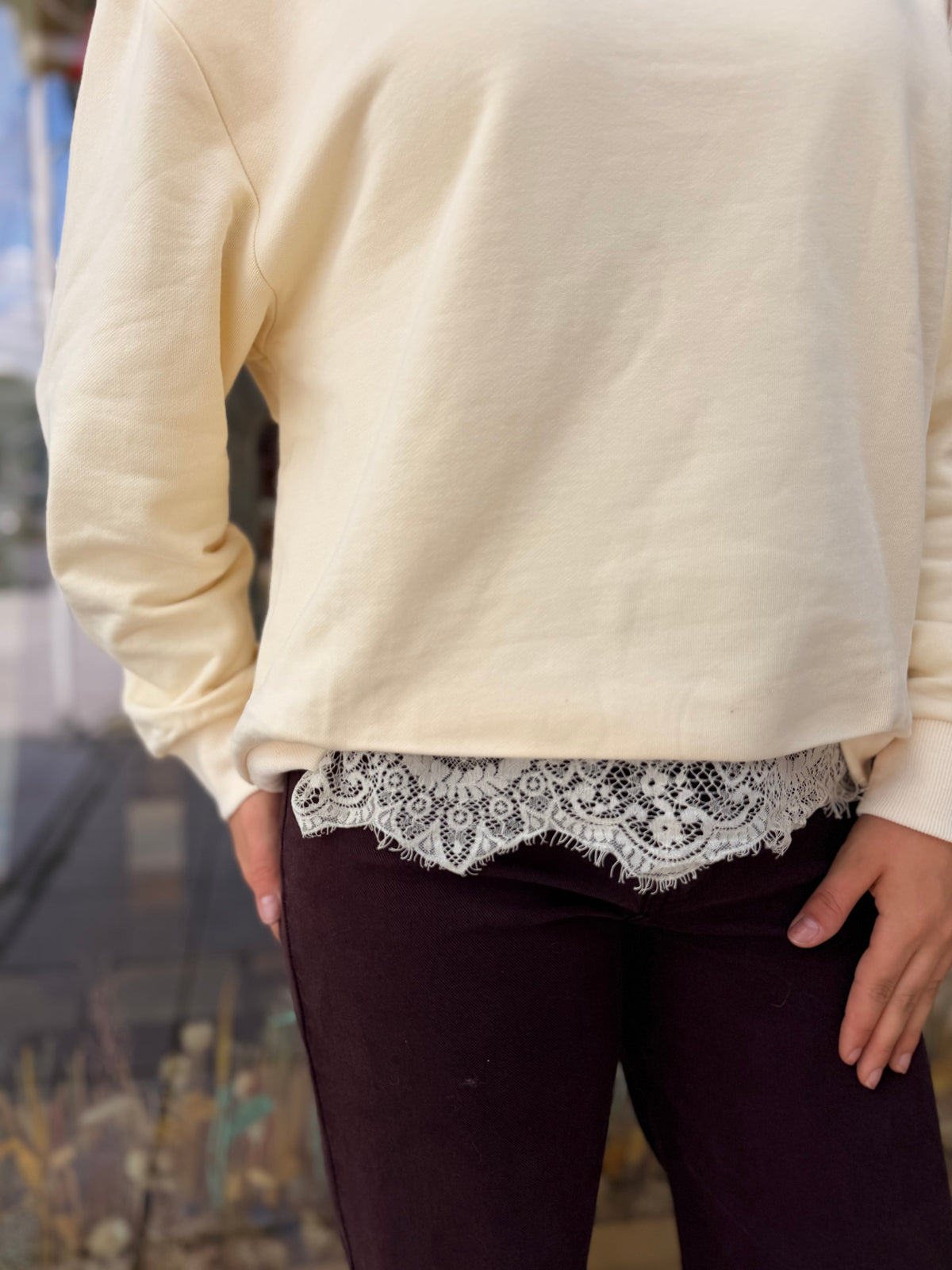 Sweat Nala écru