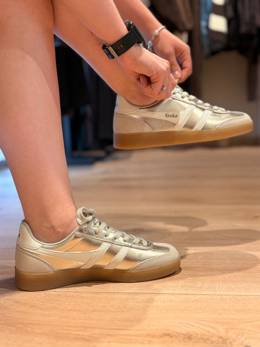 Gola viper Metallic traîner-baskets