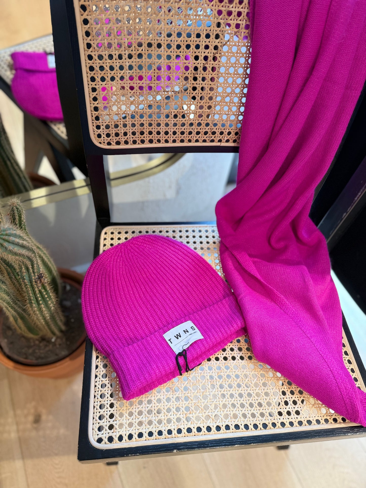 Bonnet littleton - magenta