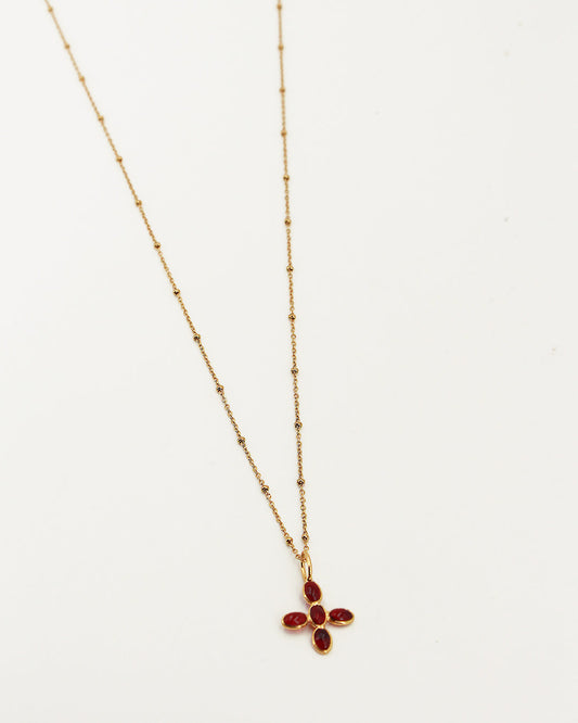 Collier Poésia fleur