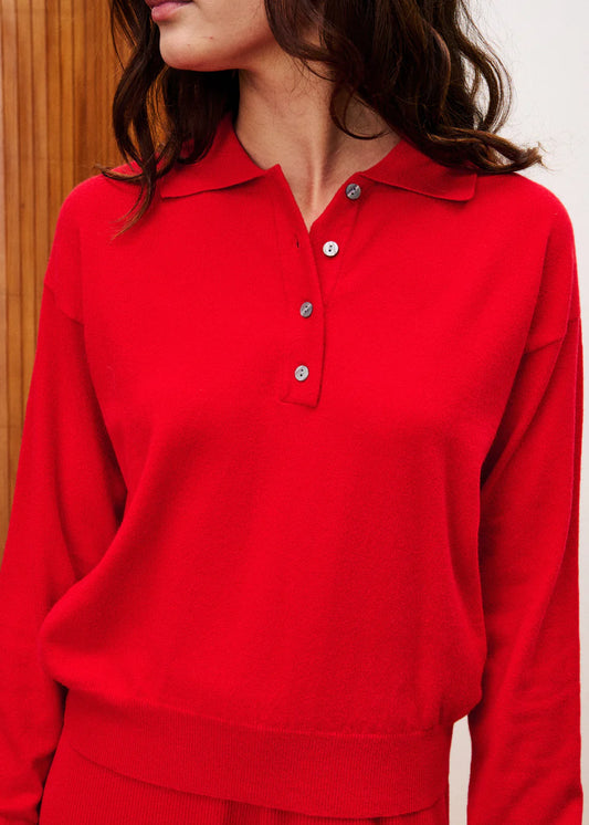 Pull chedid - rouge