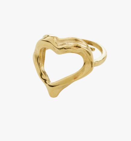 Bague IRIS plaquée or