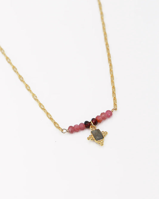 Collier Tiana labradorite