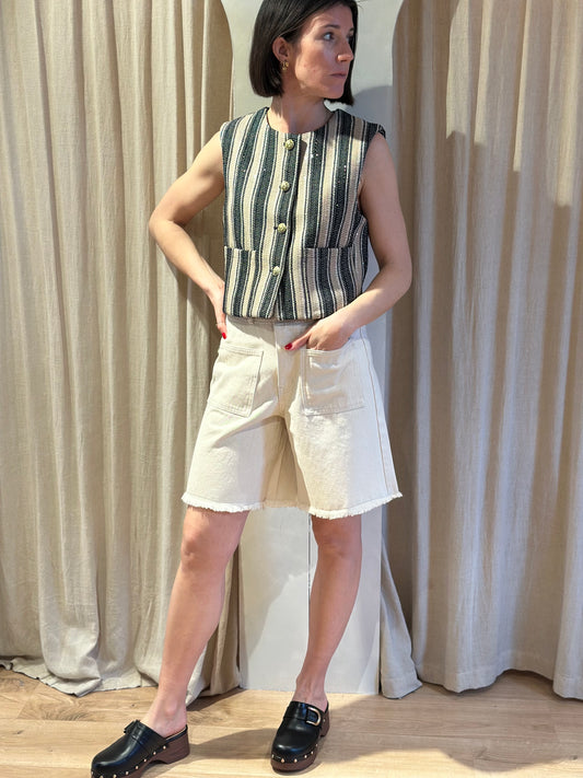 Short Nafisa - creme