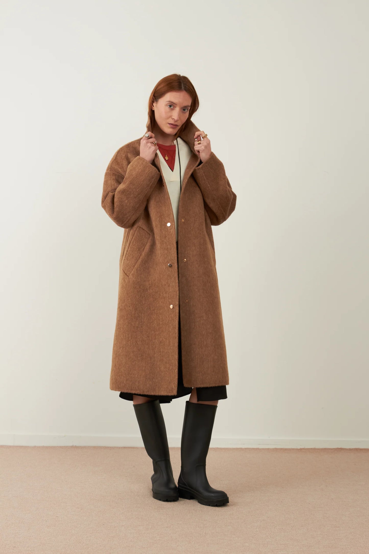 Veste Cambridge camel