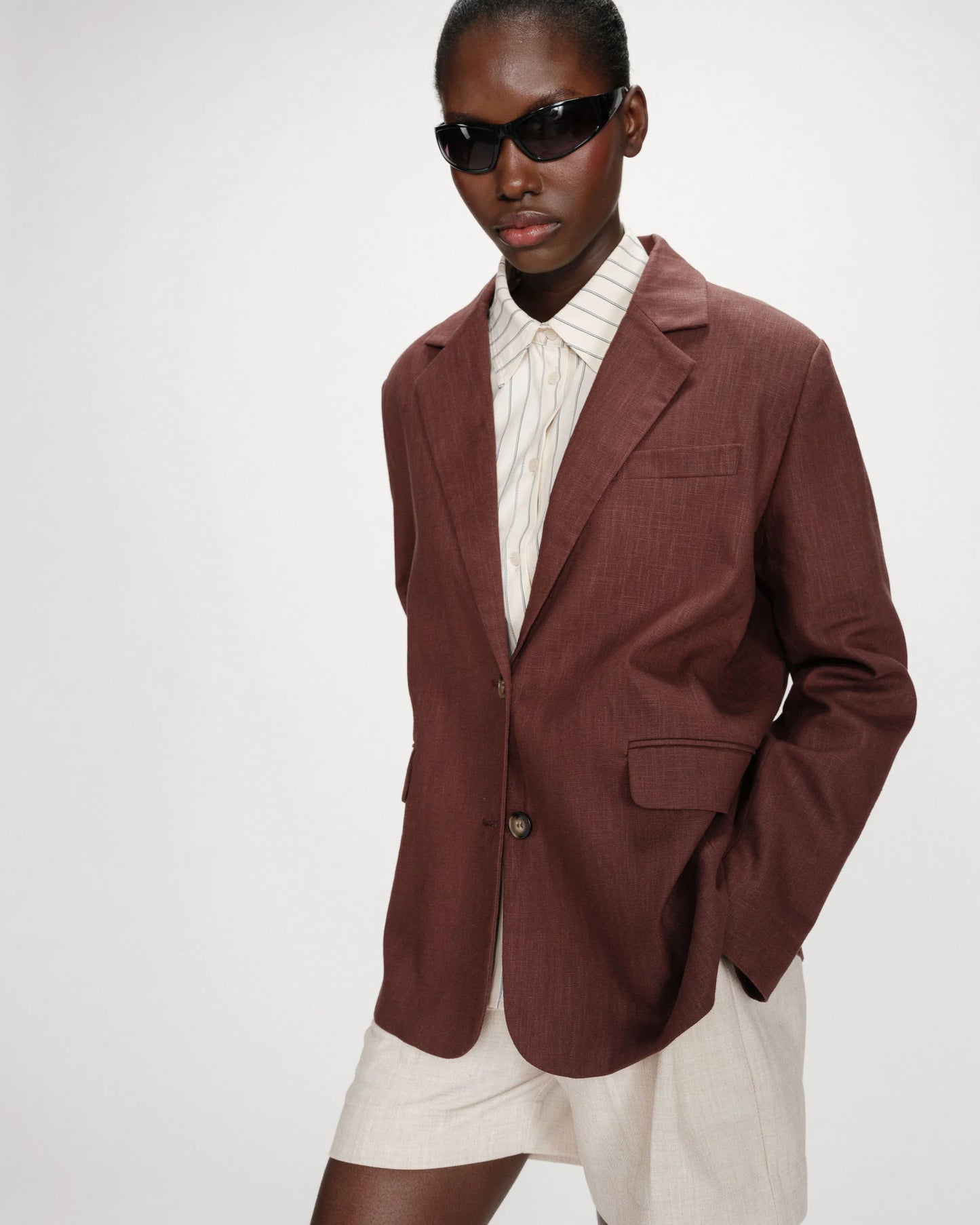 Blazer velize chocolat