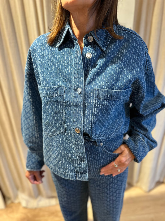 Tahua Denim blouse - light blue