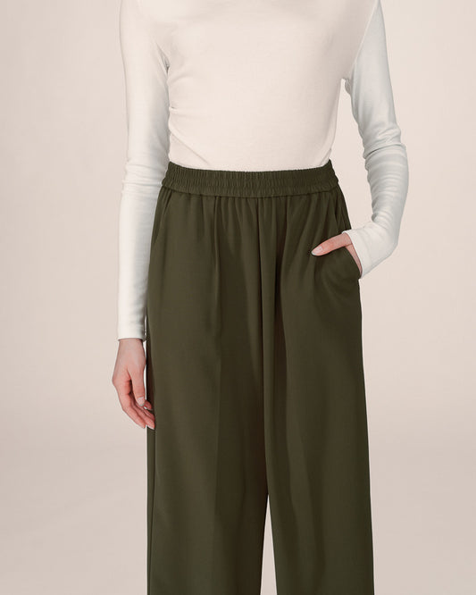 Pantalon noblesse - vert foret