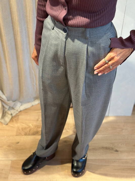 Verona trousers - grey mélange