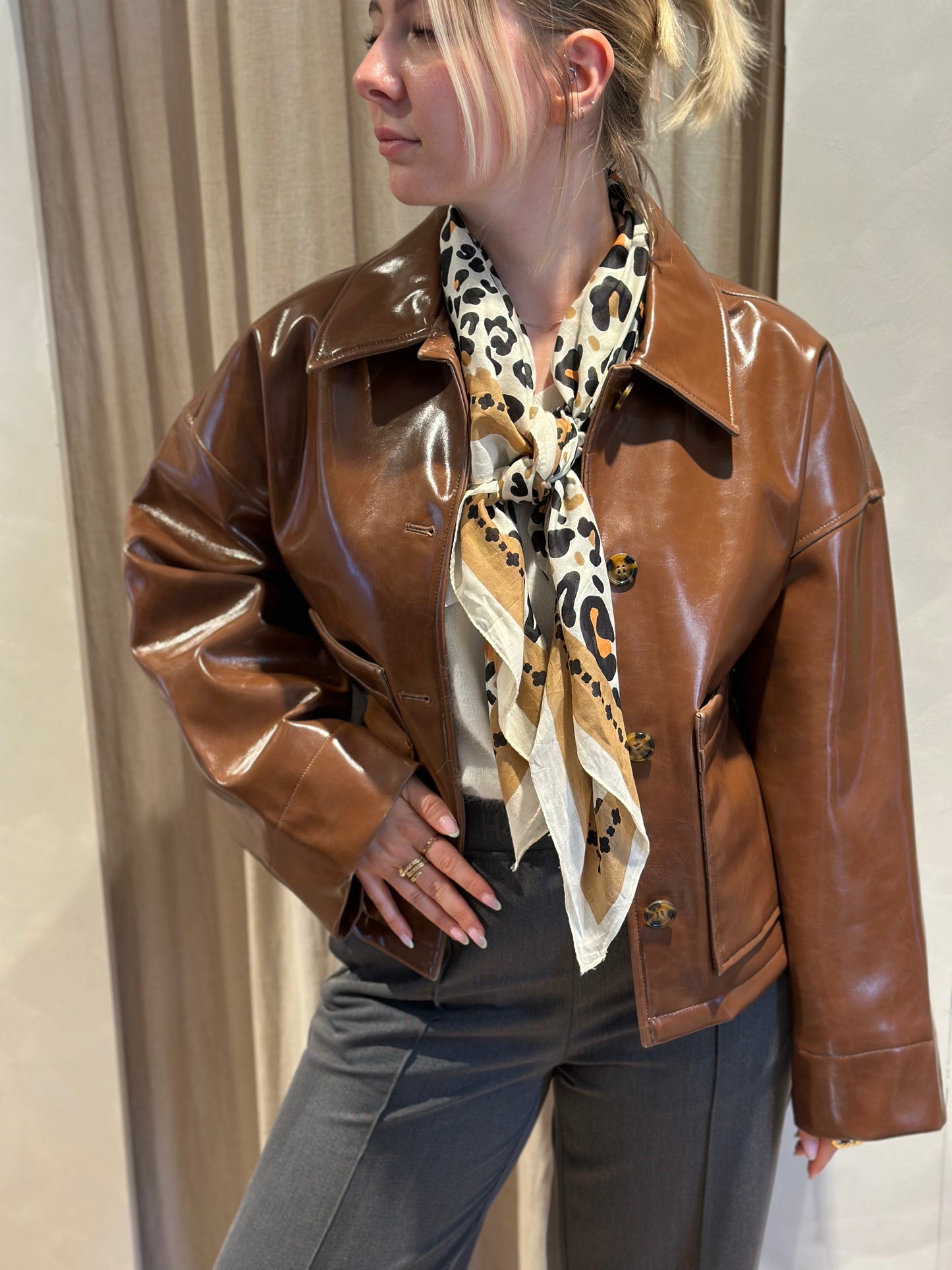 Manteau prevert - marron