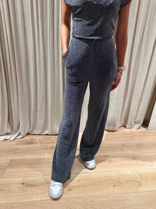 Pantalon true - argent