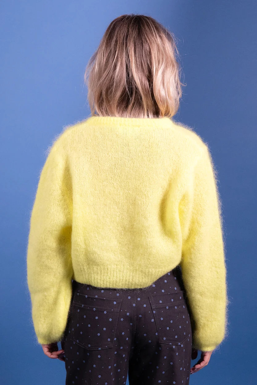 Pull Léa yellow