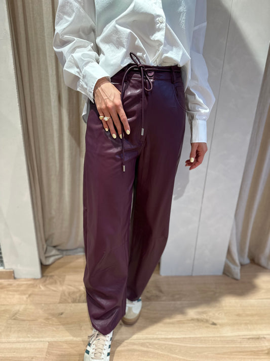 Timo pantalon bordeaux