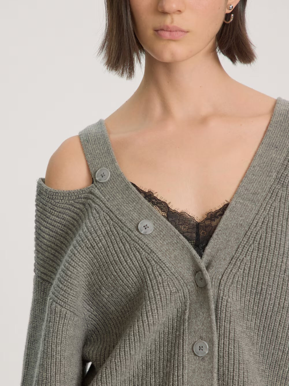 Violet cardigan