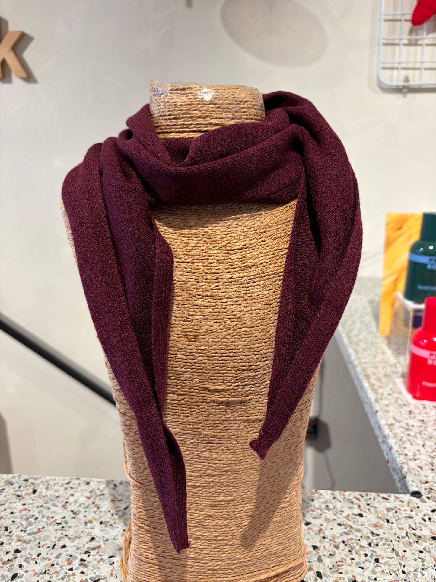 Bandana scarf - Merlot