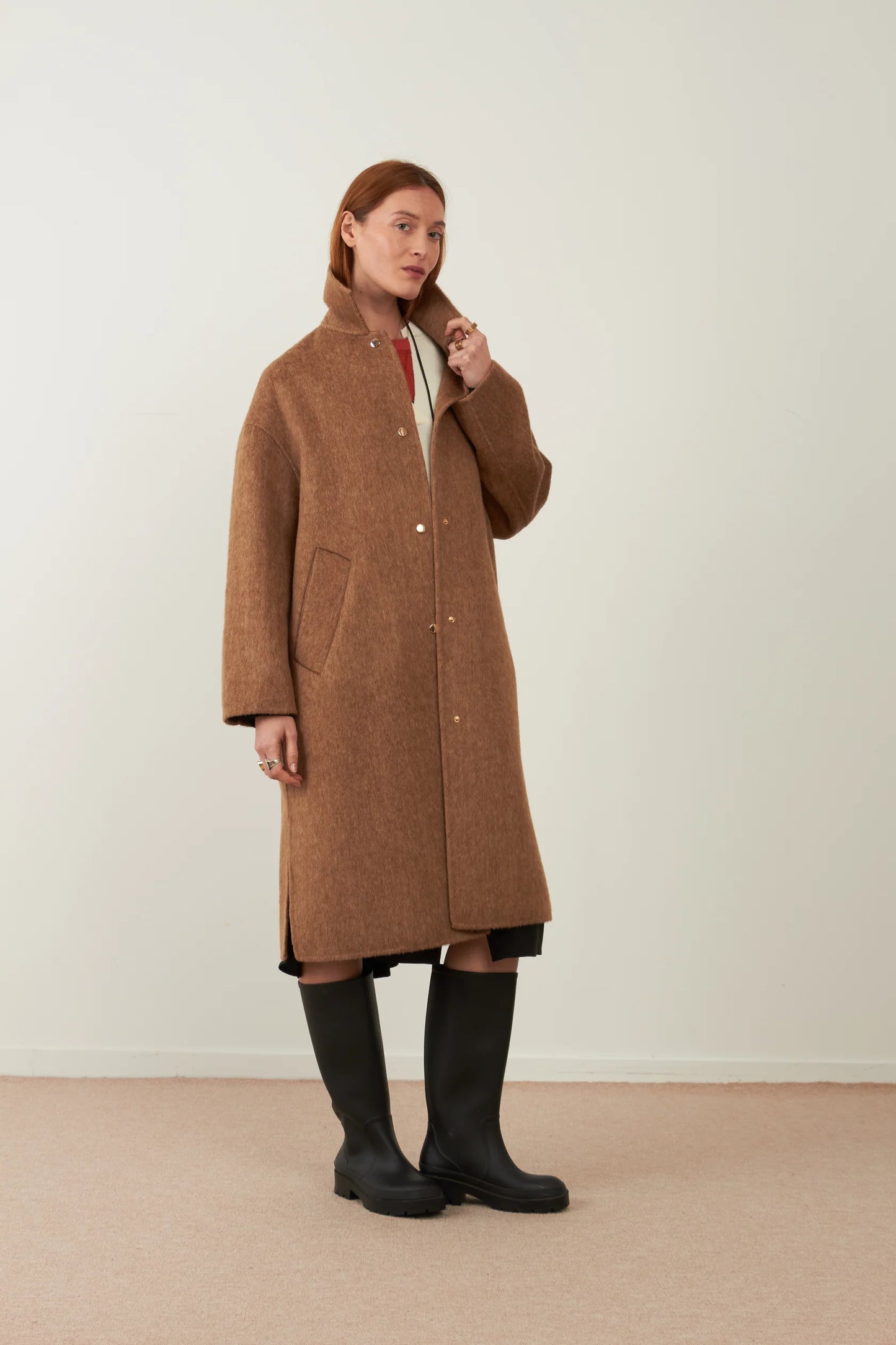 Veste Cambridge camel