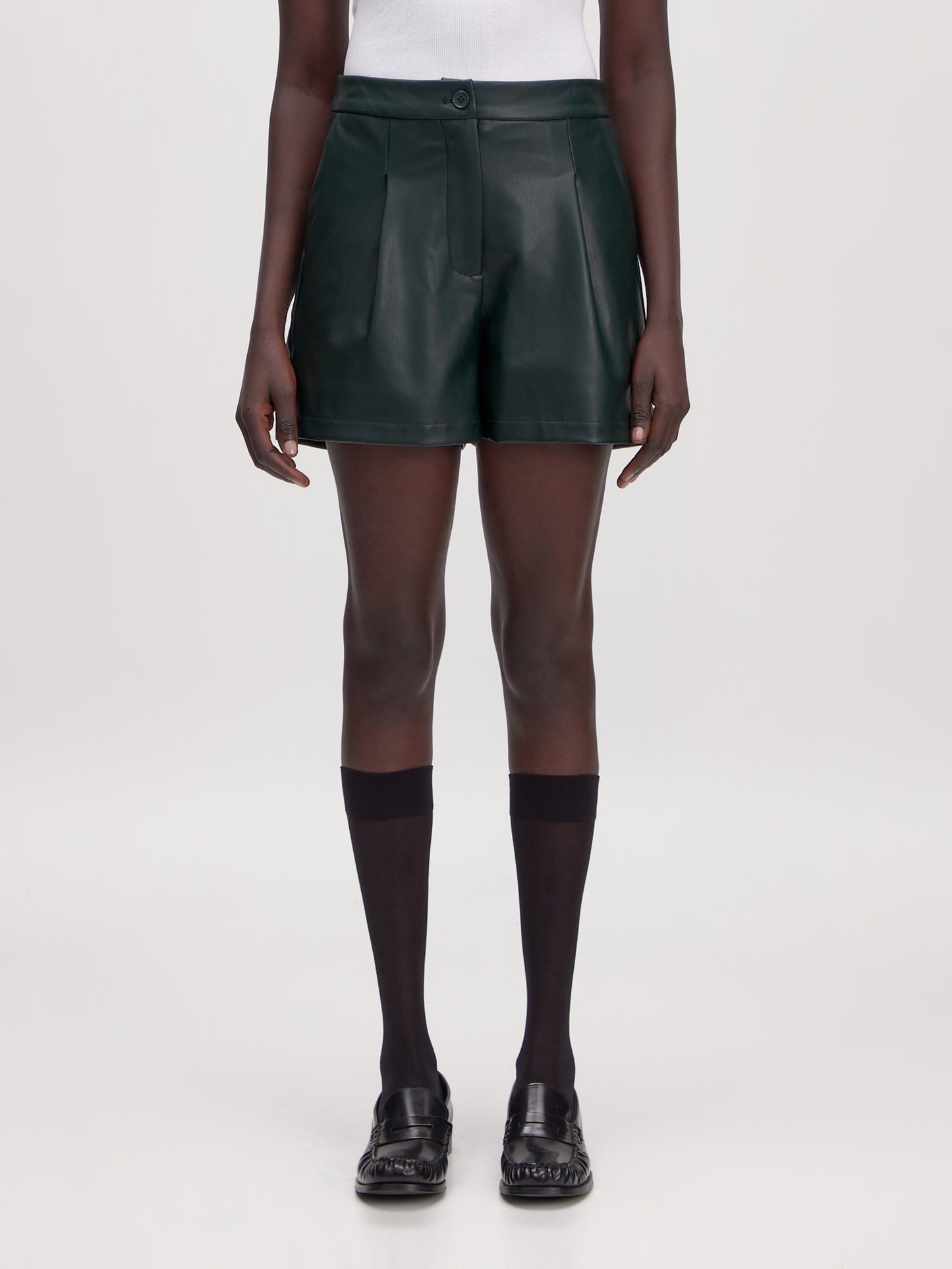 Silvia short pu - pine