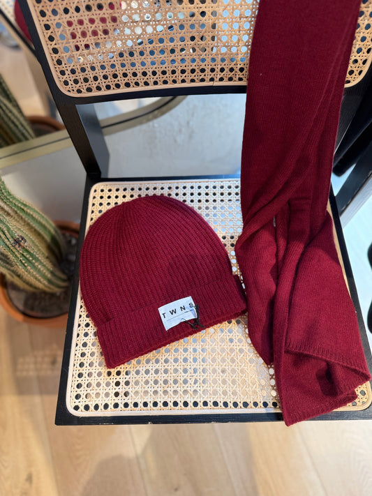 Scarf vail - burgundy