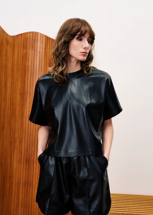 T-shirt Bazin - noir