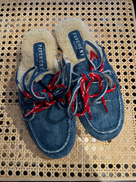PAYasma lace fur Denim