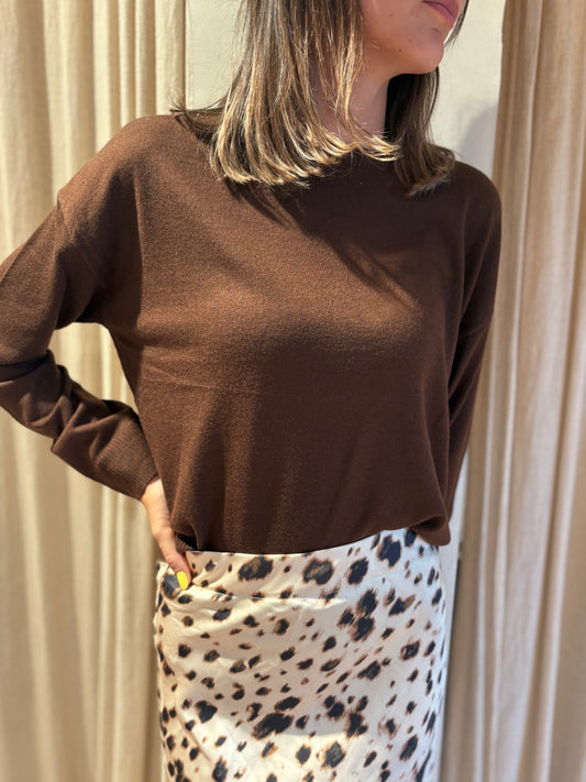 Pull aselya - marron