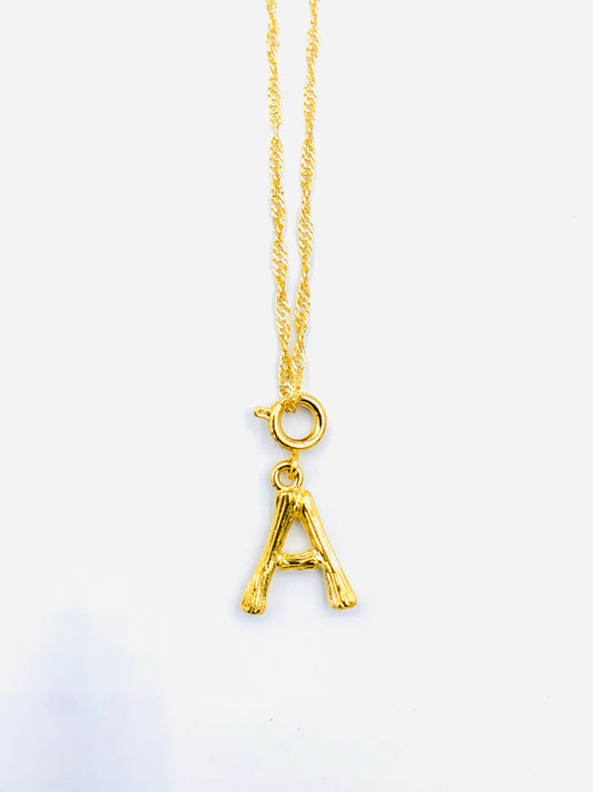 NECKLACE LETTER small