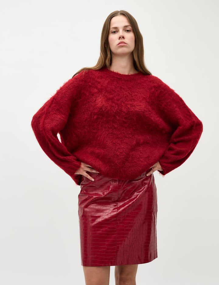 Gillis knit - red rose