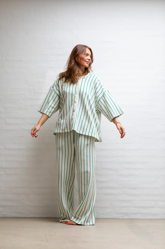 Naram Pants White grass