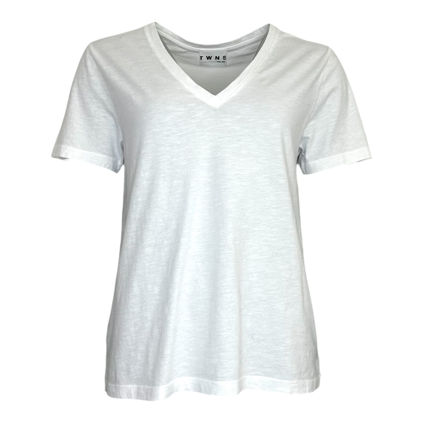 T-shirt v-neck Kings - white