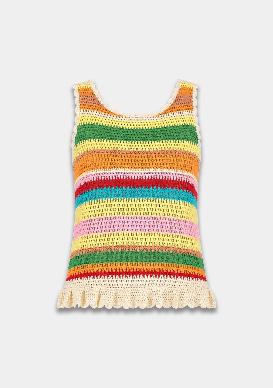 Martha SS - Multi Stripe